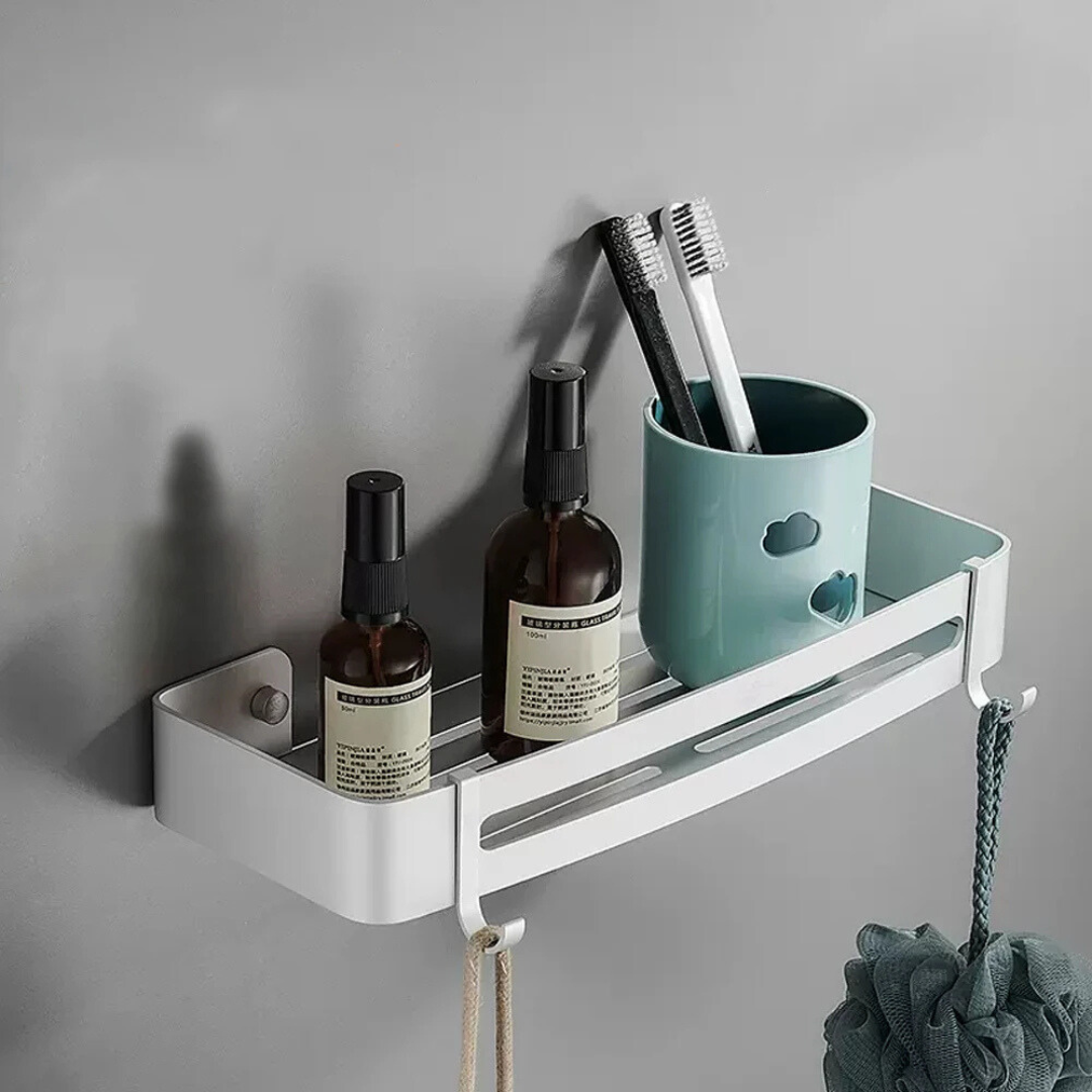 Wall-Mounted Aluminium Shower Caddy