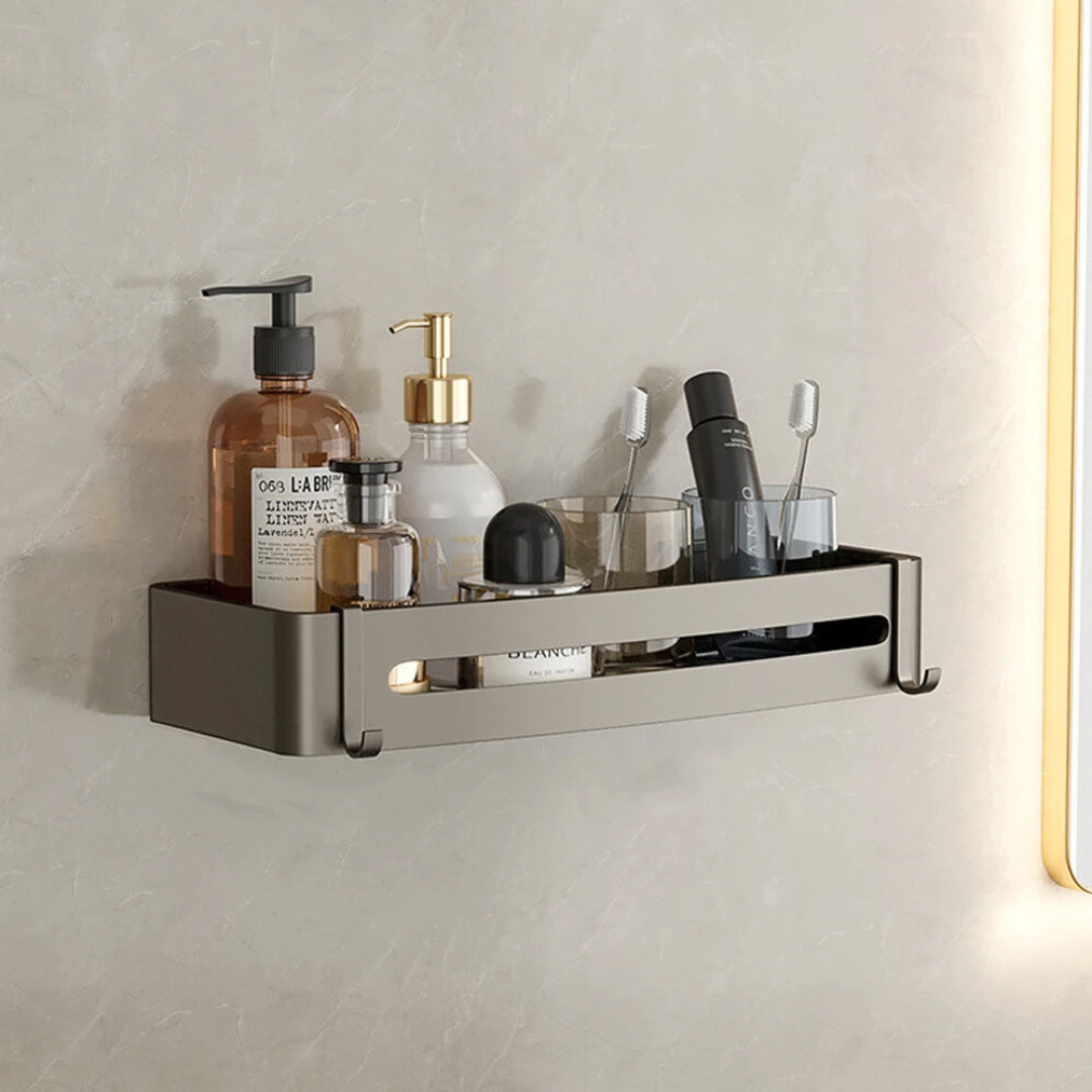 Wall-Mounted Aluminium Shower Caddy