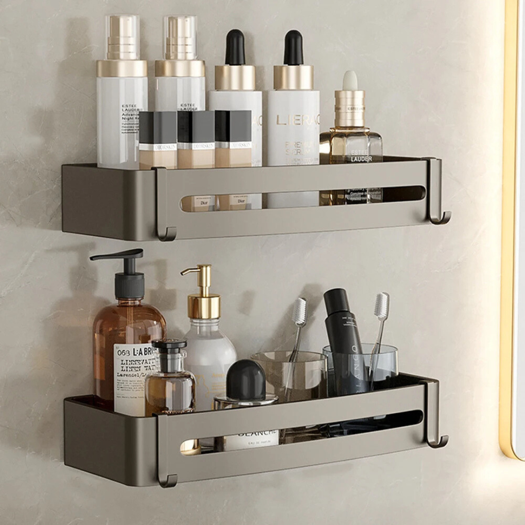 Wall-Mounted Aluminium Shower Caddy