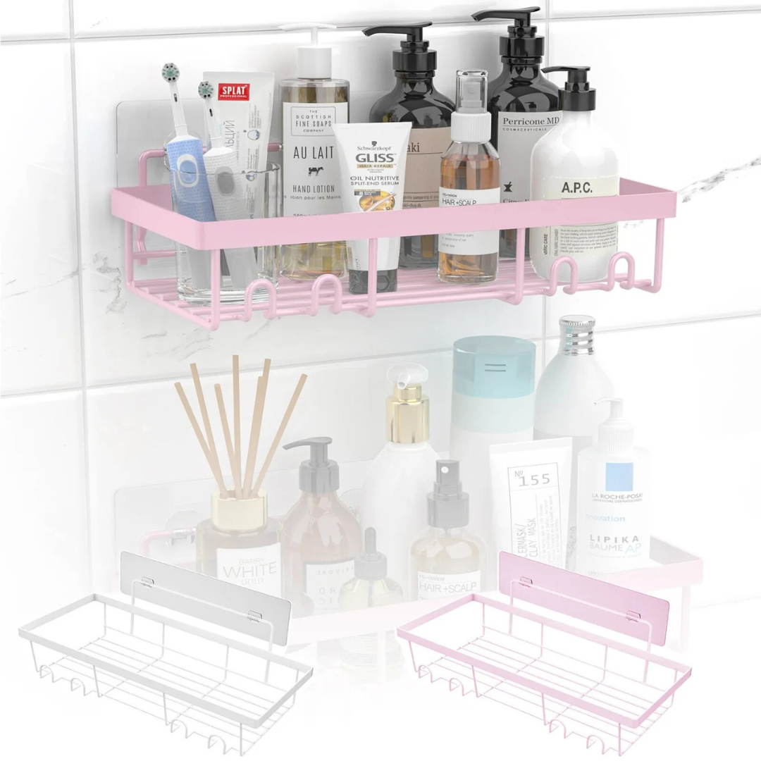 Stainless Steel Adhesive Shower Caddy