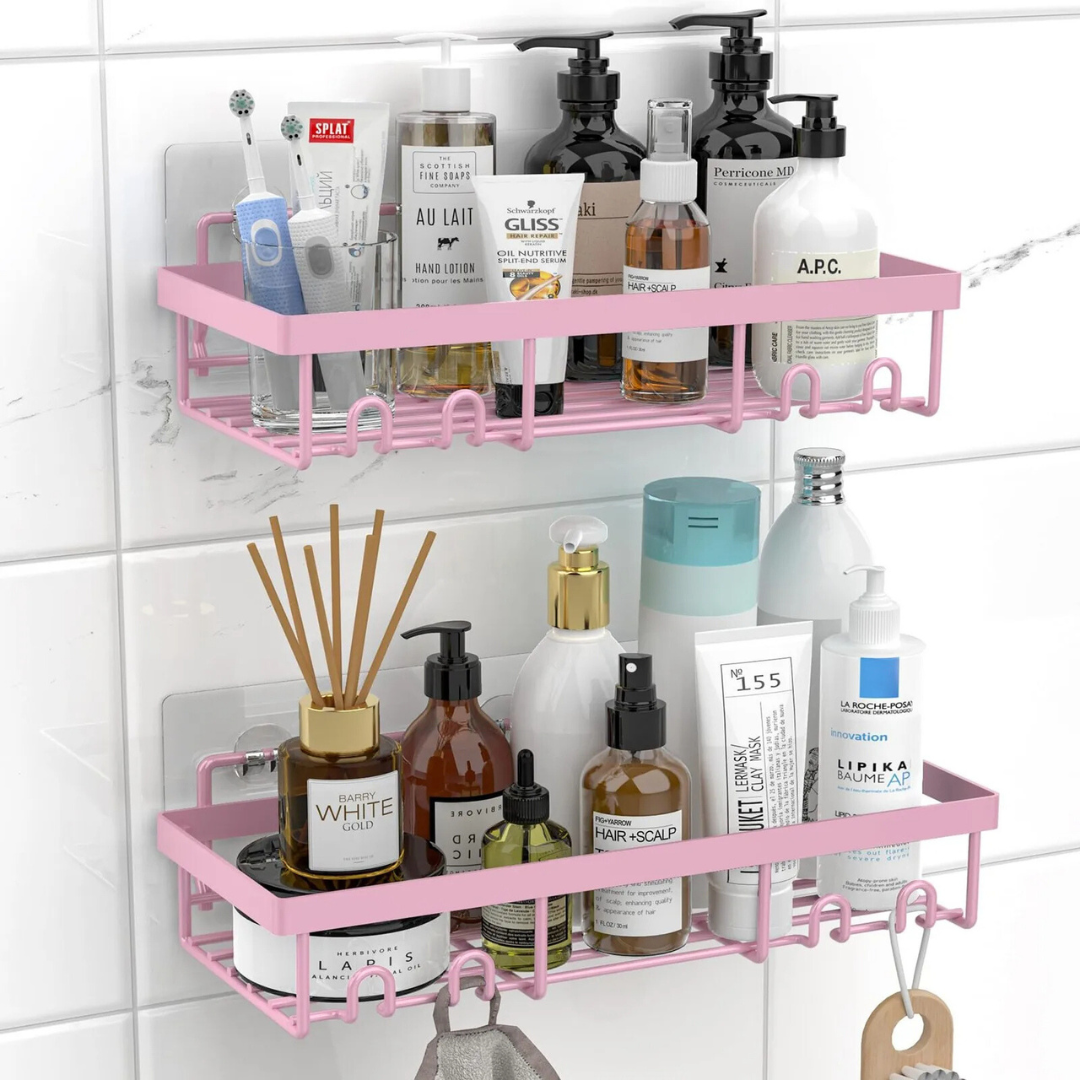 Stainless Steel Adhesive Shower Caddy