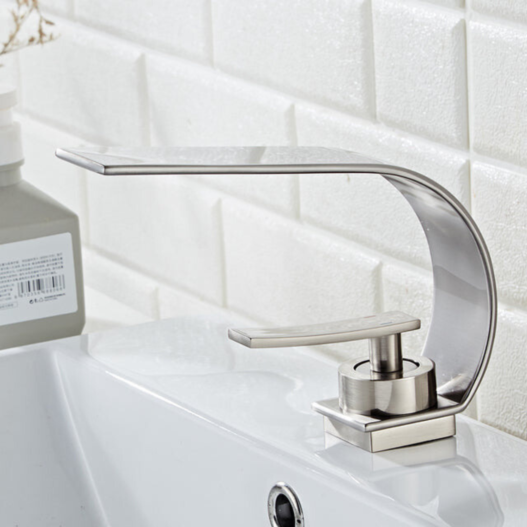 Modern Waterfall Basin Mixer Tap