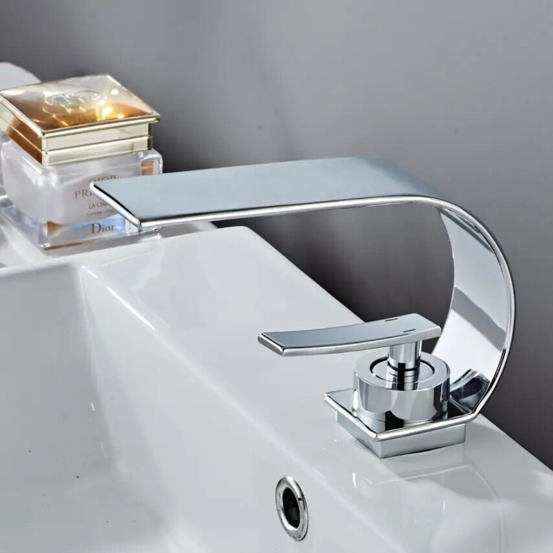 Modern Waterfall Basin Mixer Tap