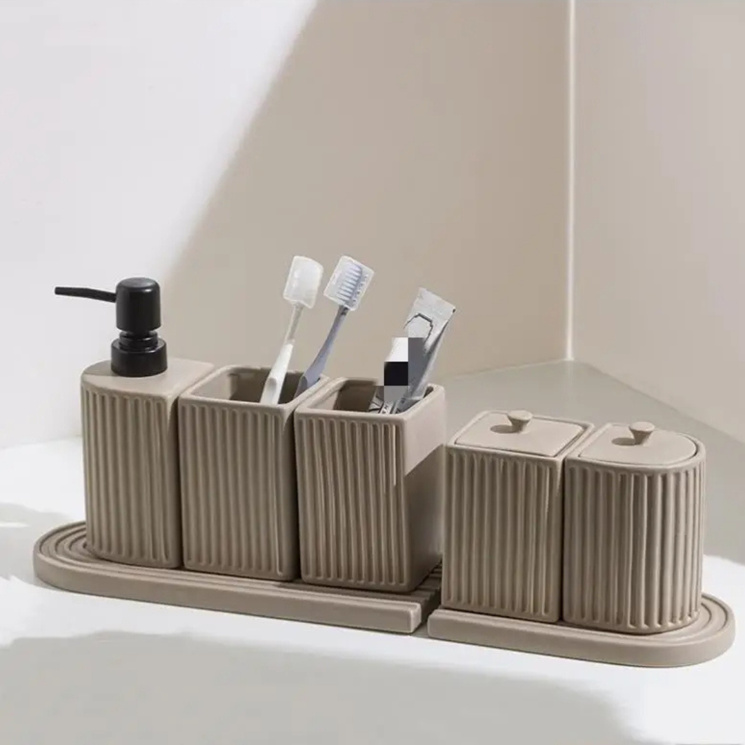 Modern Ceramic Bathroom Set