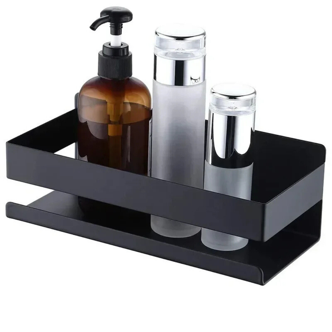 Over-the-Door stainless shower caddy