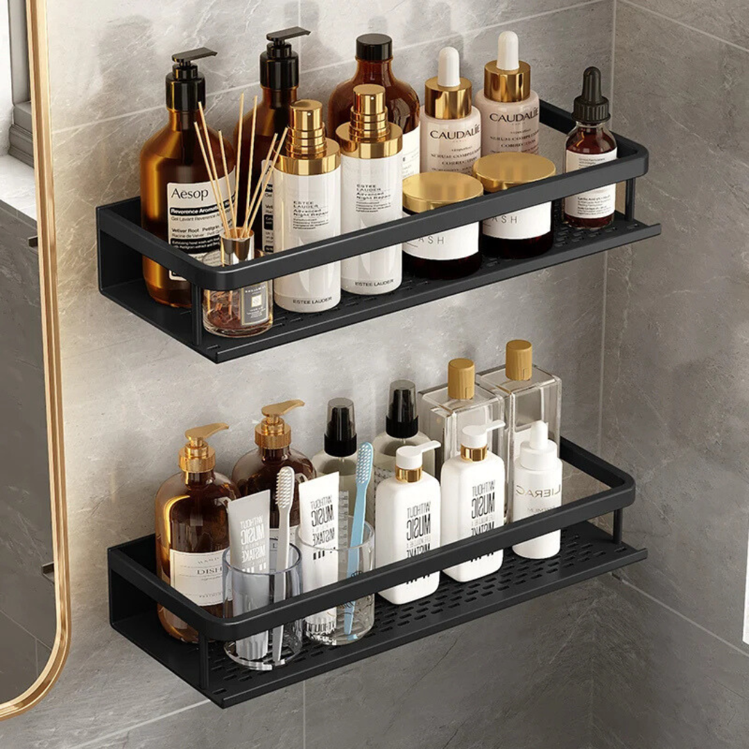 Wall-Mounted Bathroom Shelf