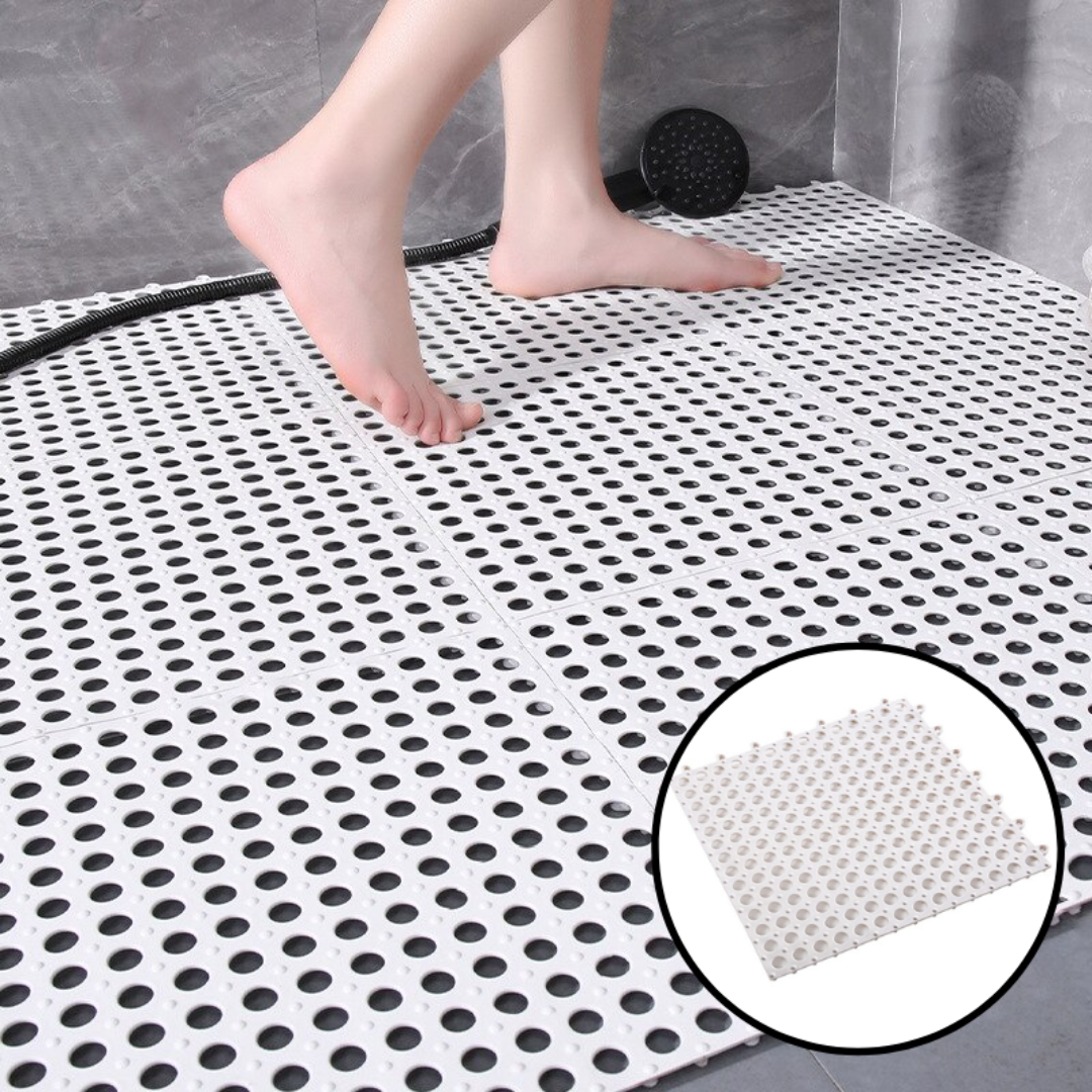 Non-Slip Bathroom Safety Mat with Quick-Dry Design