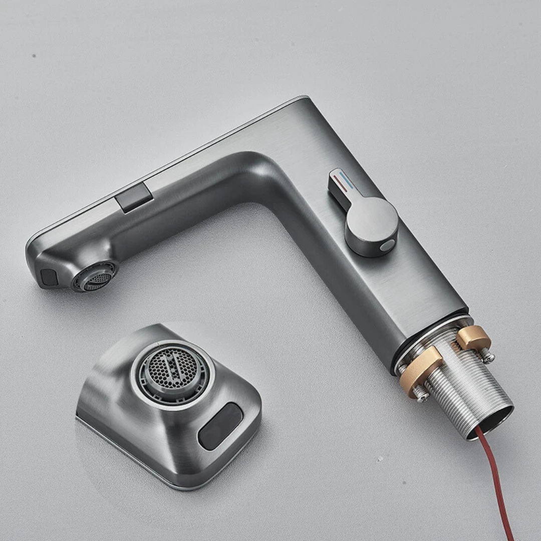 Smart Sensor Touchless Basin Faucet with Digital Display